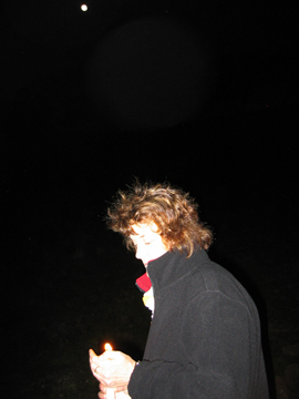 Lighting a candle for Casey Sheehan