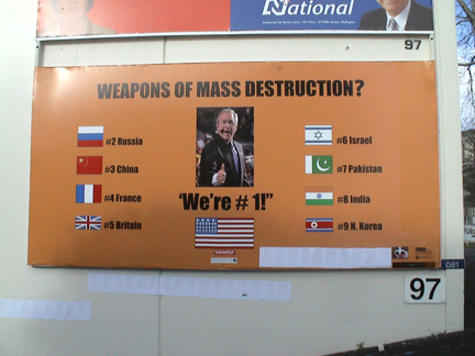 Weapons of Mass Destruction -- a film by Auckland Indy Filmaker Matthew Donaldson